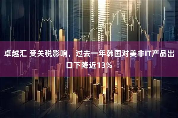 卓越汇 受关税影响，过去一年韩国对美非IT产品出口下降近13%