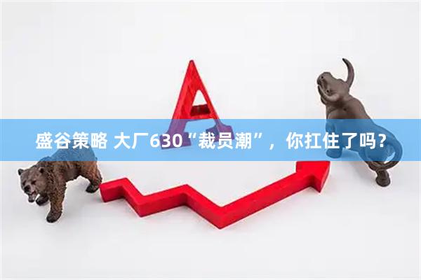 盛谷策略 大厂630“裁员潮”，你扛住了吗？